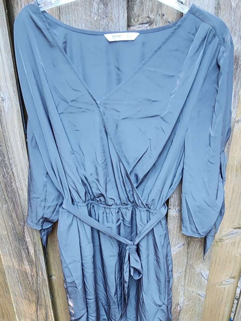 *NWT* Women's Large Gray Old Navy Short Dress - Picture 16 of 16